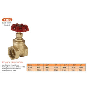 GATE VALVE (Heavy) (Y-007)